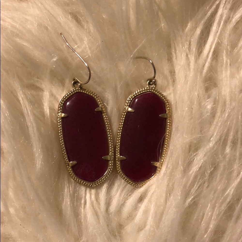 Kendra Scott Maroon Elle’s